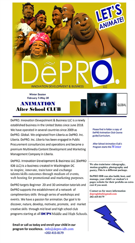 DePRO Global 2D/3D Animation Training